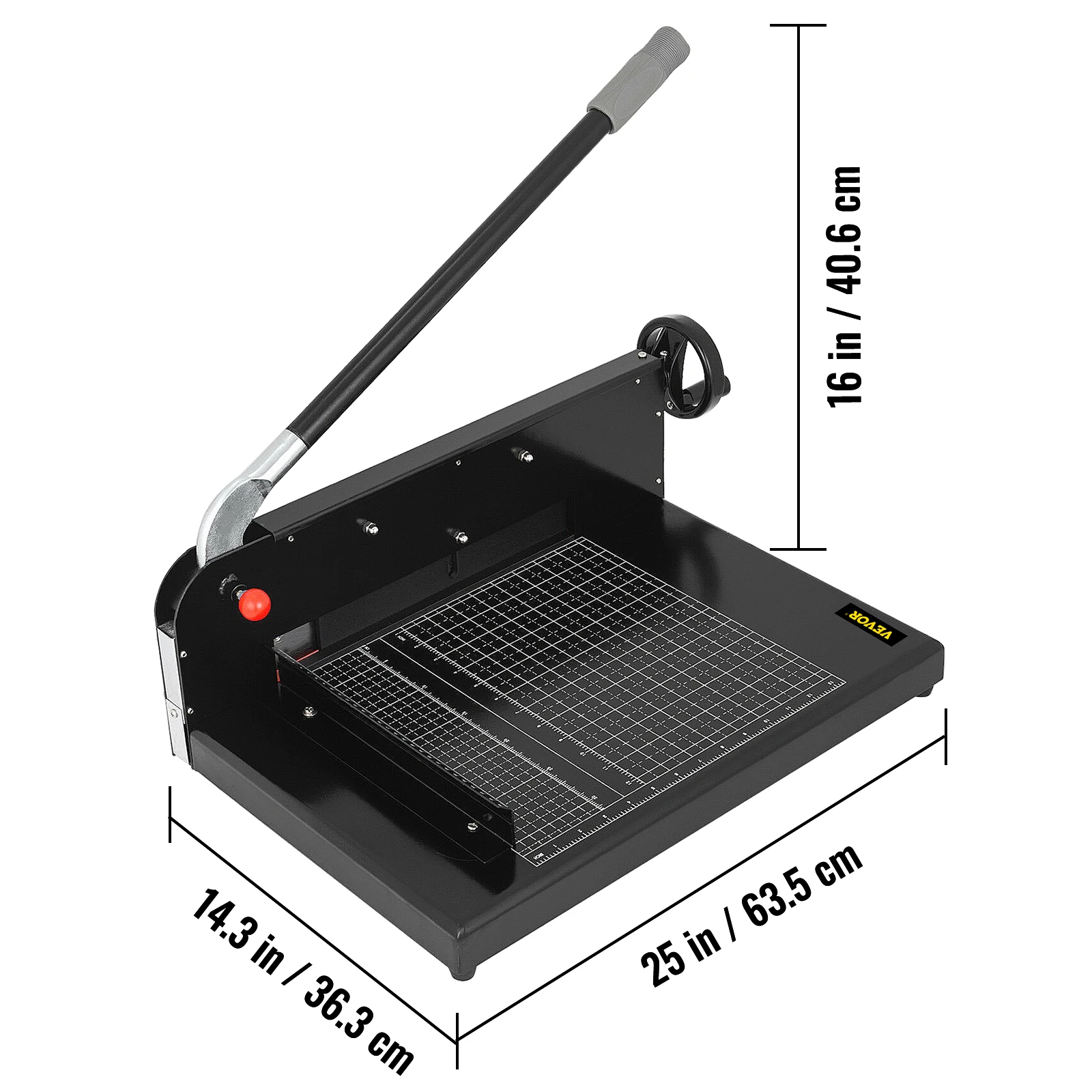 Manual Paper Cutter Guillotine Trimmer for Office Laboratory