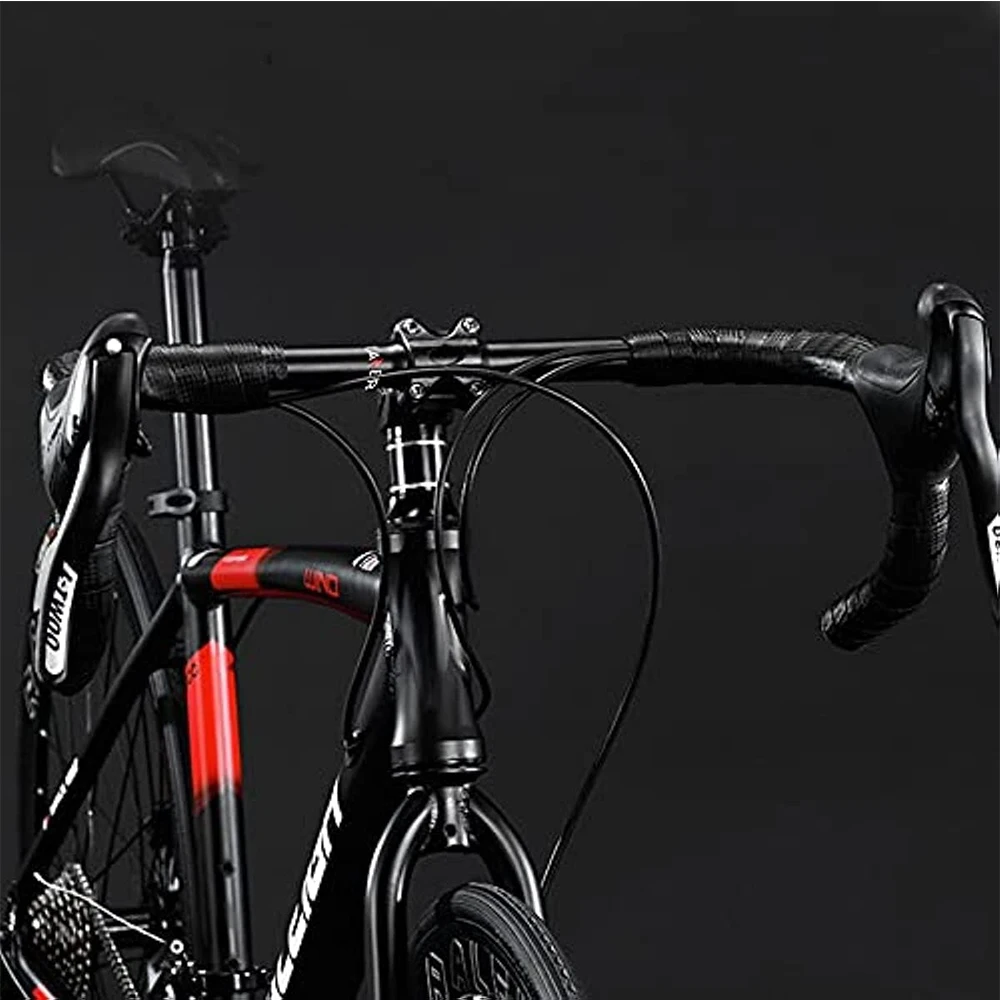 CATAZER Aero Road Bicycle Handlebars Aluminum Alloy 25.4mmx420mm Bike Drop Bent Durable Handlebar for Road Bike cruiser BMX