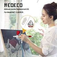 0.2mm, 0.3mm, 0.5mm Airbrush Nozzle Needle Replacement Parts for Airbrush NCT-SJ83 2