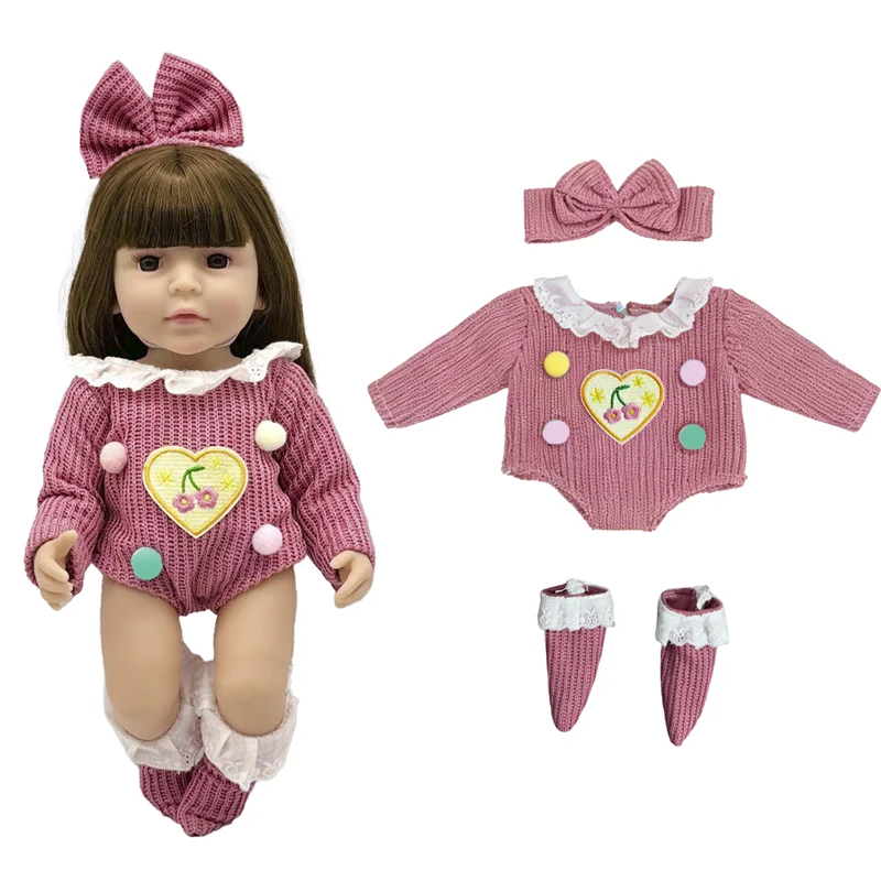 Baby Reborn Doll Clothes For 12inch Dress Outdoor Summer Hoodie Clothing Cute Girl Jumpsuit Princess Skirt For 30cm Baby Doll - 4