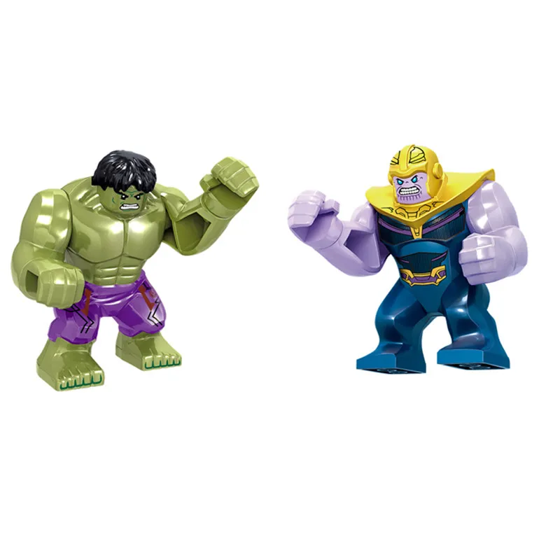 Superhero Avenger Series Building Blocks Iron Anime Man Bricks Mini Action Toy Figures Assemblare Blocchi Bambini Giocattoli Per Bambini Regalo