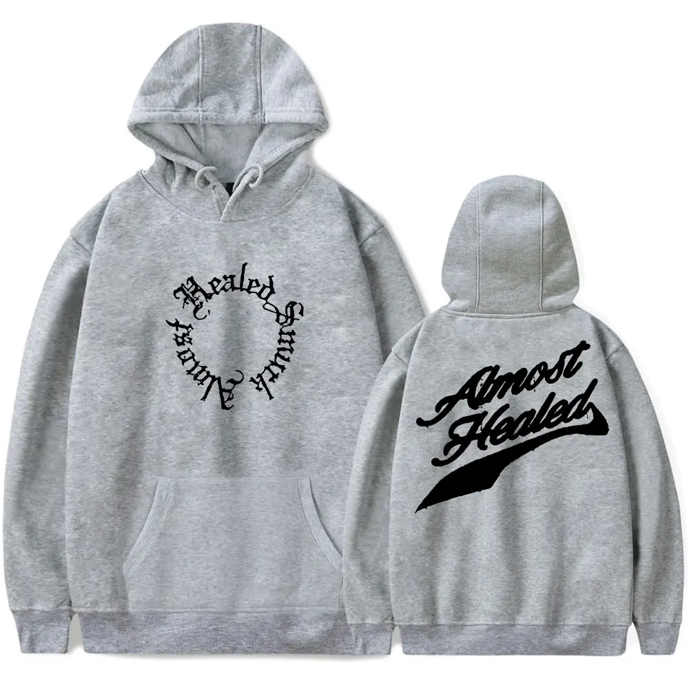 thumbnail image 1 of Sudadera con capucha de Lil Durk Almost Healed Album Merch Print Unisex Moda Divertida Casual Estilo HipHop Sudaderas, 1 of 4