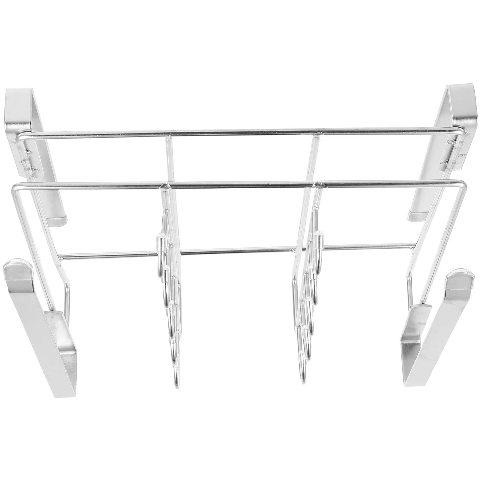 

Hanging Rack No Drilling Kitchenware Under Cabinet Mugs Cup Hooks For Shelf Kickstand