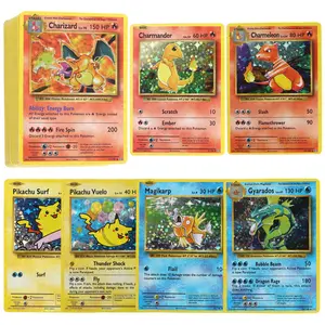 1996 г., 1-е издание, карты памяти Pokemon Foil, Charizard blastise Venusaur Mewtwo, Коллекция игр, прокси-карты PTCG