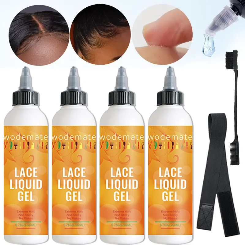 Hair Glue Gel Temporary Hold Liquid Lace Glue Gel Glueless Wig Adhesive