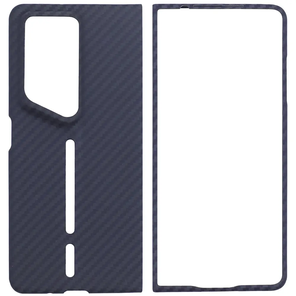 Custodia In Vera Fibra Di Carbonio Aramidica Antiproiettile Per Cover Posteriore Per Armatura Honor Magic V2 Rsr