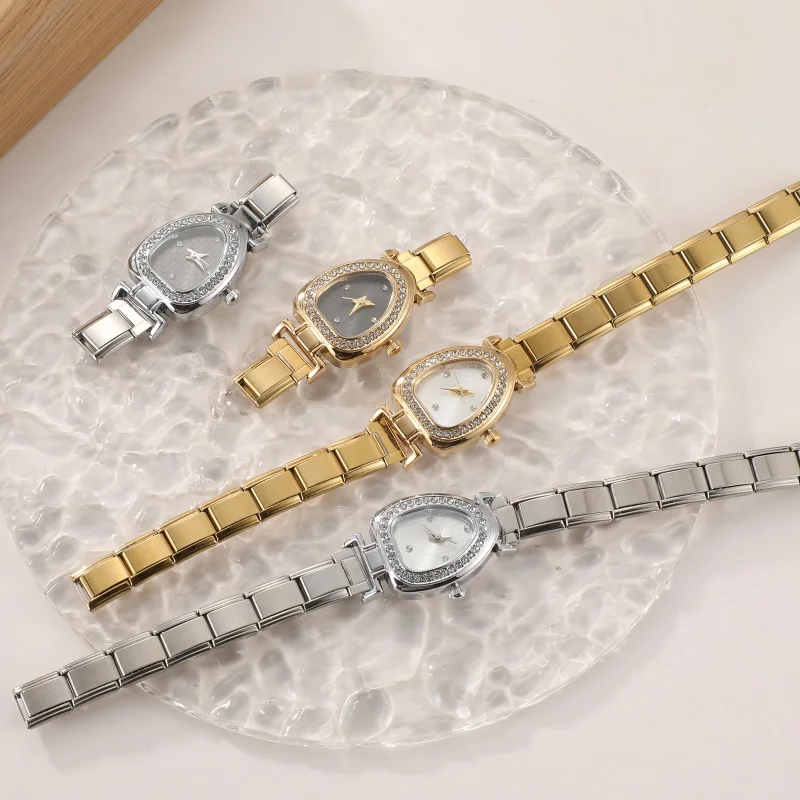 Vintage Butterfly Shape Stainless Steel Watch Bracelet Men Women 9mm