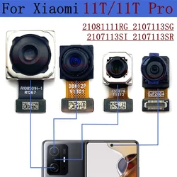 Original 100%Tested Back Big Rear Main Camera Module For Xiaomi Mi 11T Pro Small Facing Front Camera Flex Cable Mi11T 108MP
