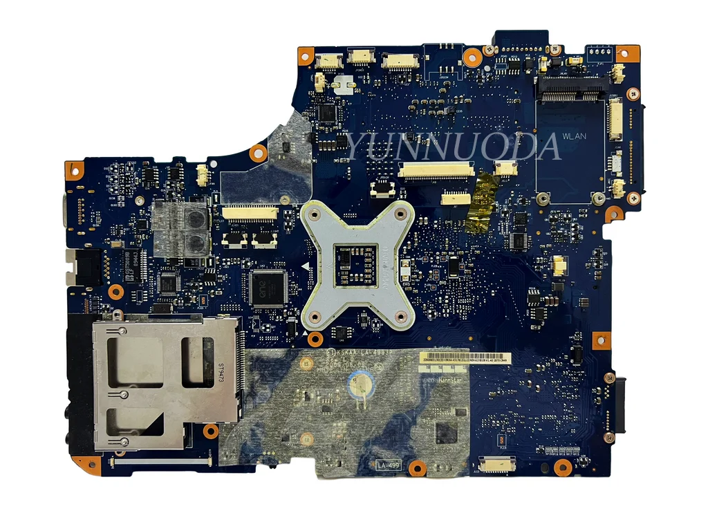 Original para Toshiba Satellite A500 A505 Computador Portátil Placa-mãe Kskaa La4993p K000086370 Gm45 Ddr3 100 Testado - Imagem 2