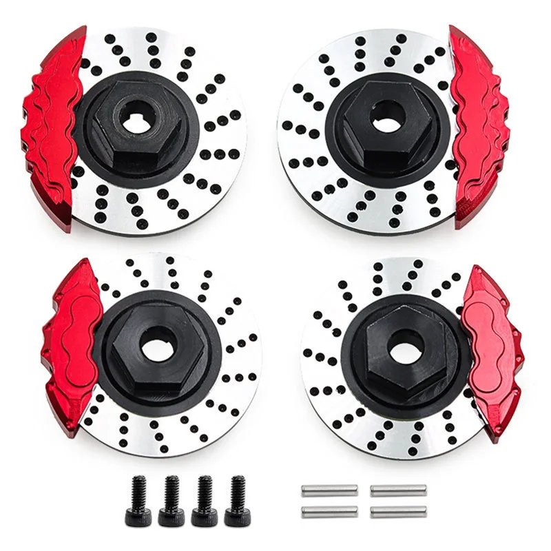 Disques de frein et étriers en aluminium montés sur la roue avant de la Ford Mustang RC