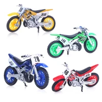 1pc Simulated Alloy Motocross Motorcycle Model 1:18 Toy Adventure Imulation Alloy Motorcycle Model Home Decoration Kids Toy Gift 2