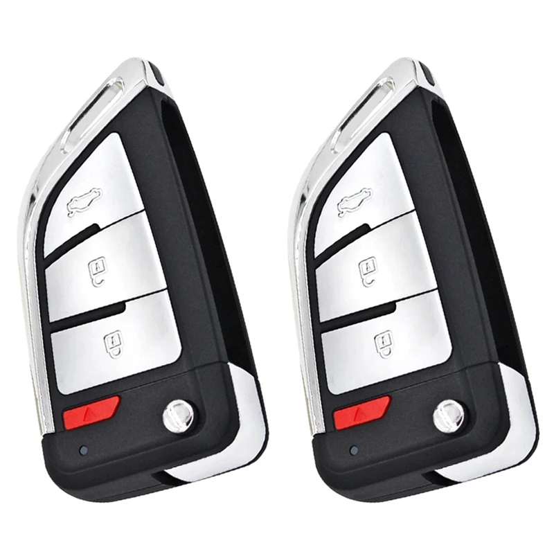 

Универсальный супер-пульт дистанционного управления VVDI XEKF20EN, 2 шт., проводной дистанционный ключ для VVDI, мини-ключа, фреза, 4 кнопки