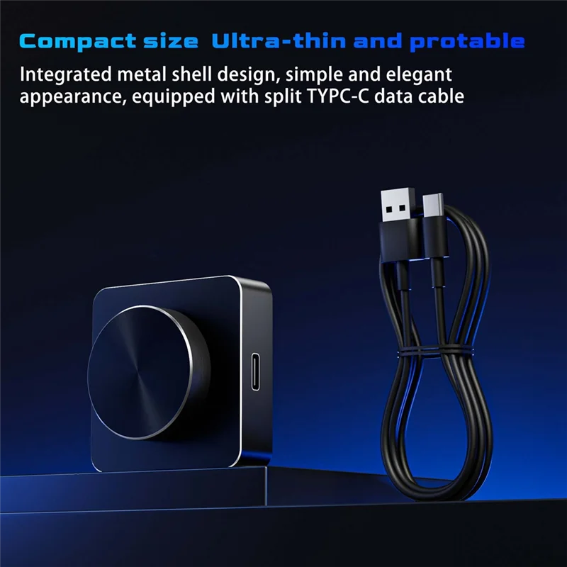 【지금 구매】 볼륨 조절 손잡이 컴퓨터 스피커 오디오 볼륨 컨트롤러 모드 USB+블루투스 멀티미디어 컨트롤러