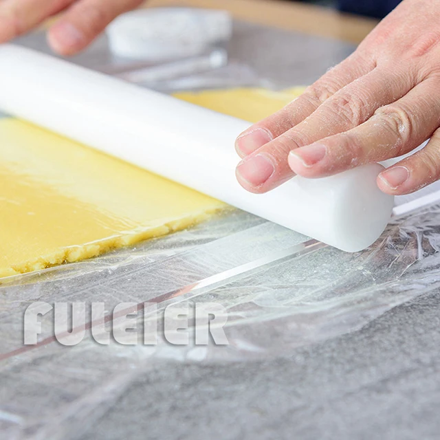 2Db Akril Keksz Torta Gördülő Szerszám Egyensúly Vonalzó Fondant Jegesedés Vastagságú Smoota Tészta Sütő Kiegészítők - Image 3