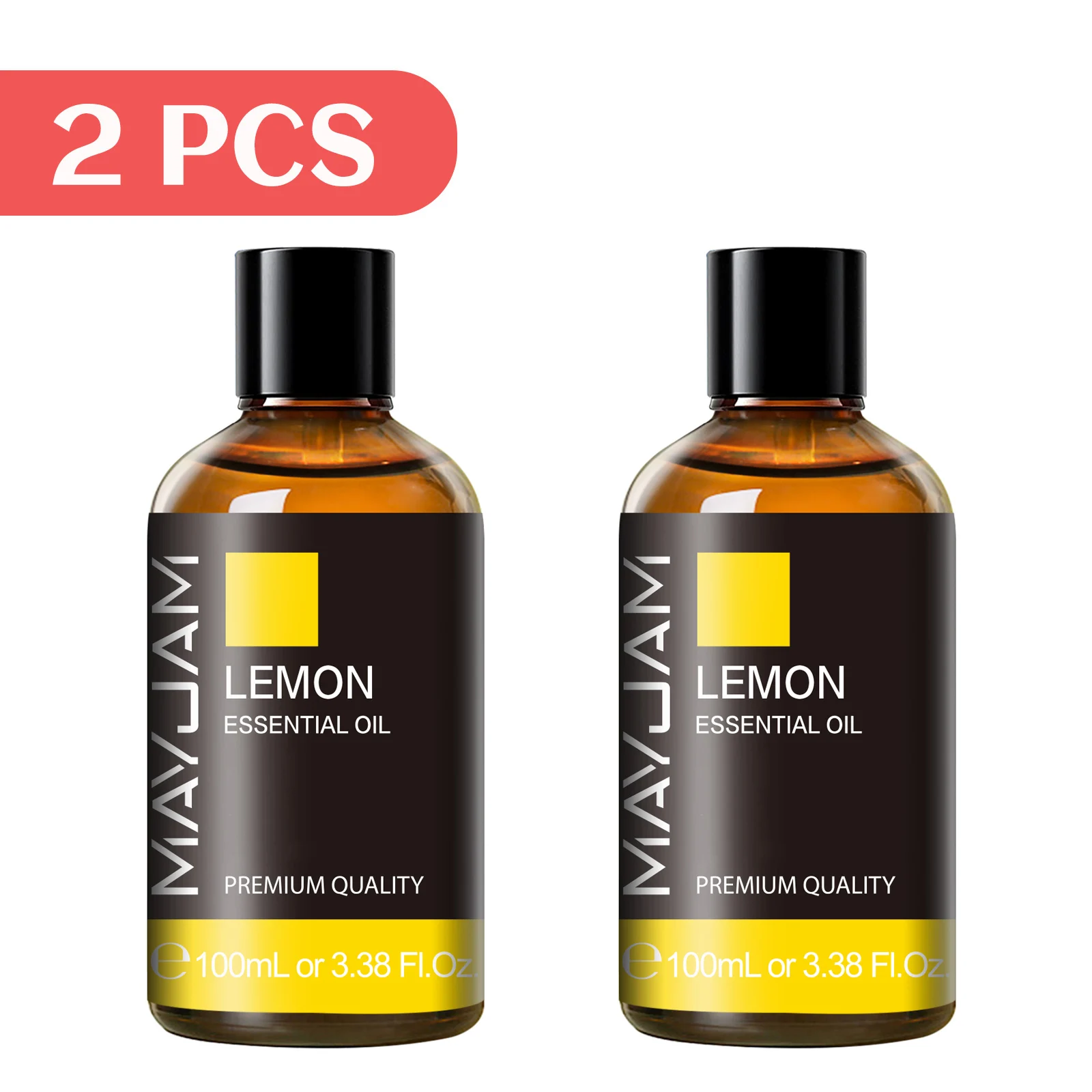 Aromatic Blend Essential Oil Set - Sweet Orange, Vanilla, Geranium, and Clove (100ml Each) with Dropper