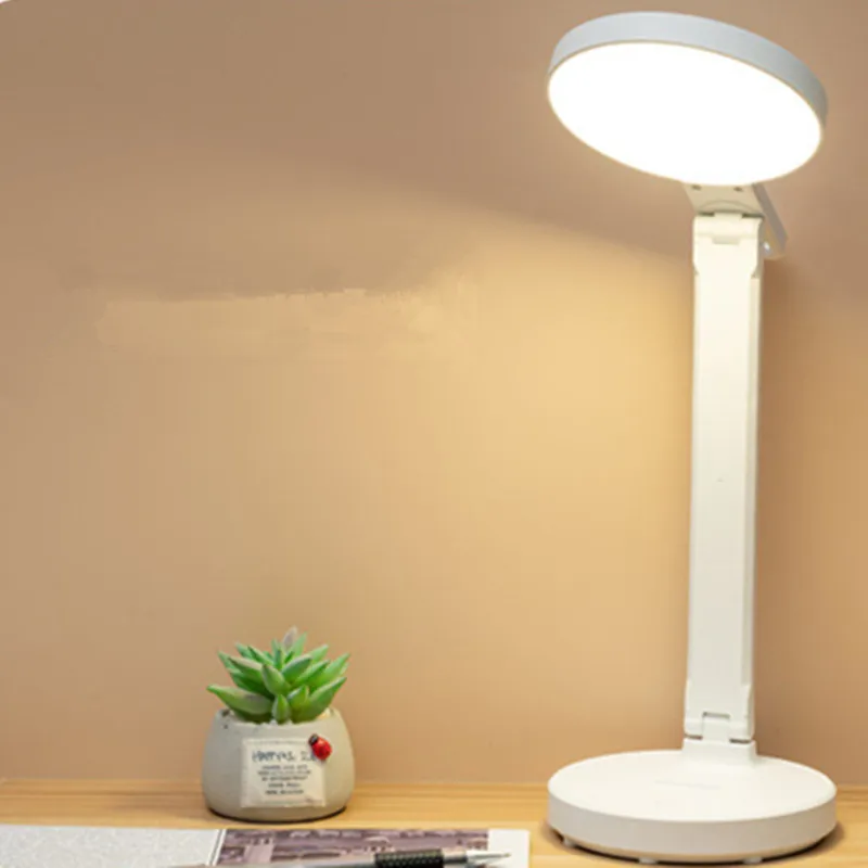

Desk Reading Night Light College Student Learning Children's Dormitory Bedroom Bedside Eye Protection Charging USB LED Desk Lamp