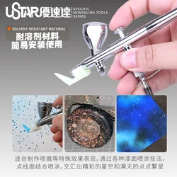 Hobby Model Spraying Tool Airbrush Point Spray Aid Splash effect creation tools Mud Splash Effect Maker Accessory