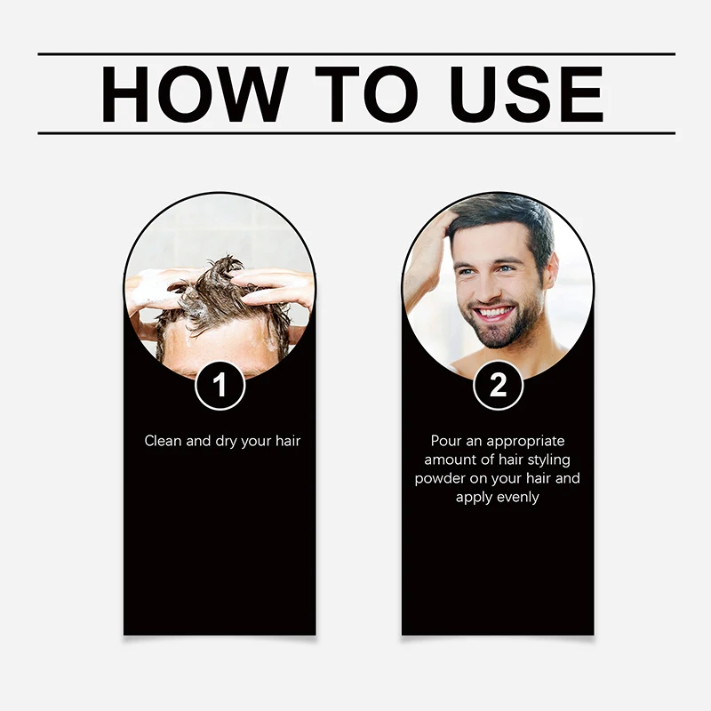 Volumizing Lightweight Texture Hair Powder Long-lasting Oil Control Fuller Hair Powder Volumizing Styling Treatment