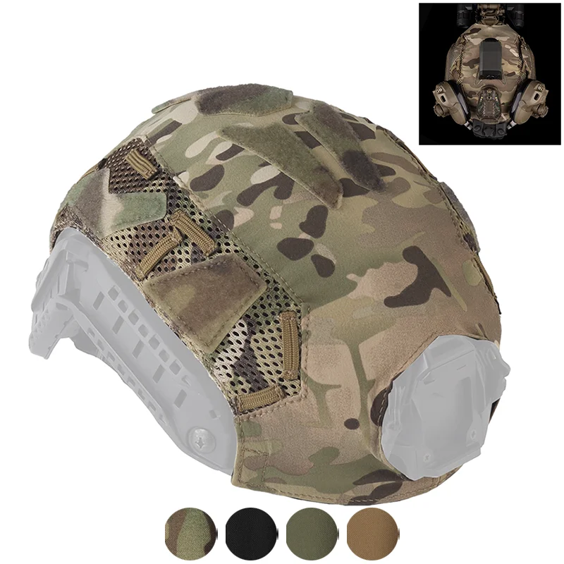 Housse casque paintball respirante pour protection pêche en kayak et sports nautiques