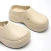 Women's Slippers Minimalist Fashion Air Cushion Soft Platform Non Slip Sandals Breathable Couple Style Heightened Chef Shoes 1