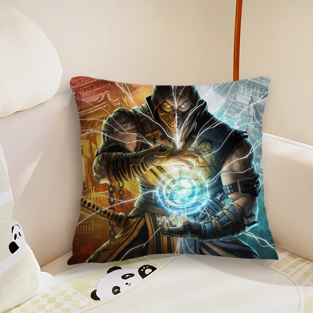 Game M-Mortal K-Kombat federa per cuscino del divano del soggiorno adatta per la decorazione della camera da letto di casa  15