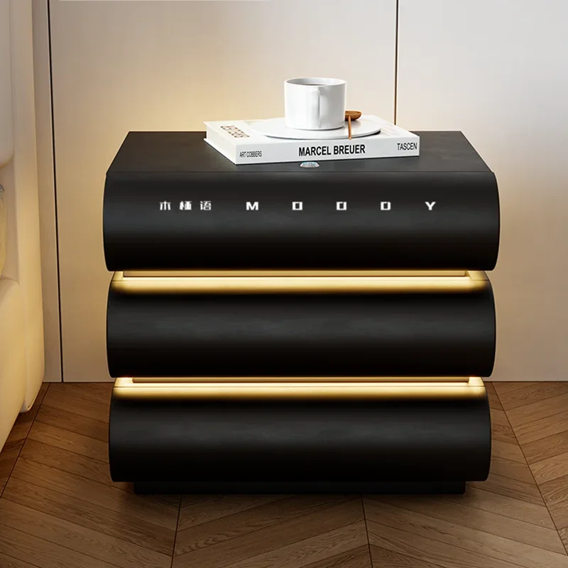 Furniture Bedroom Bedside Tables Luxury Table Cool Stuff Room Side Bed Cabinet Storage Nightstand Nightstands Mesita Furnitures