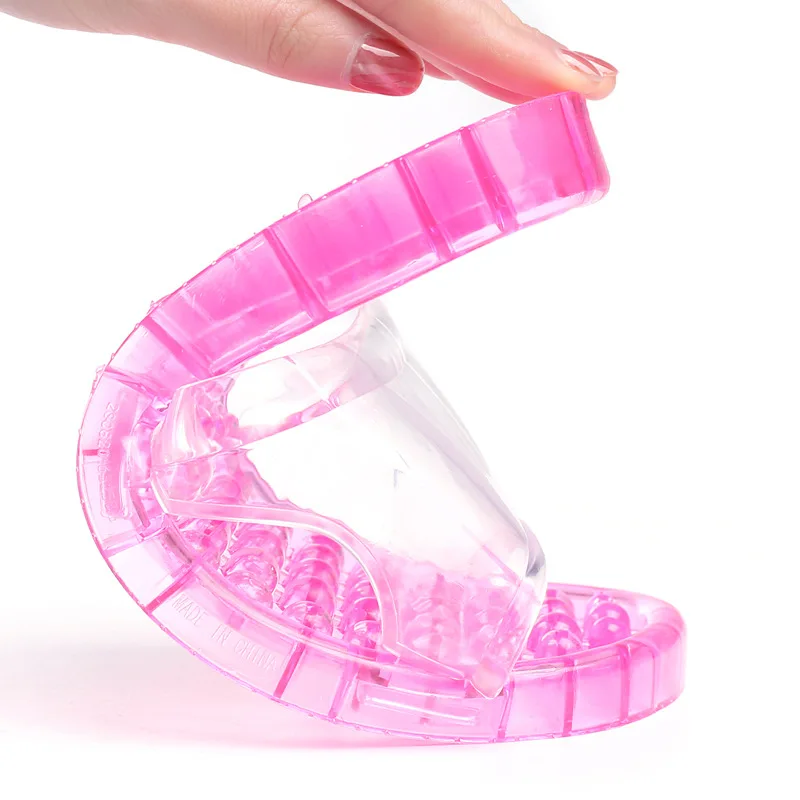 Unisex Couple Summer Breathable Massage Slippers Hollow Quick-Dry Bath Shower Lightweight Non-Slip Plastic Indoor Sandals 슬리퍼