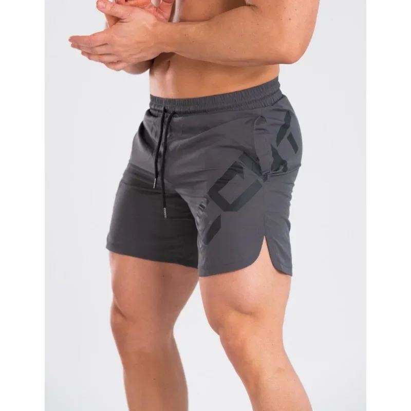 Men's summer gym fitness skinny casual motorcycle shorts sports quick dry basketball short pants beach running jogger sweatpants motorcycle shorts