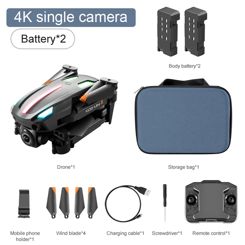 drone 4k K108 Mini Drone 4k HD with Camera Aerial Photography Aircraft Fixed Height Remote Control UAV Quadcopter Men's Fpv Rc Toys small drone with camera Camera Drones