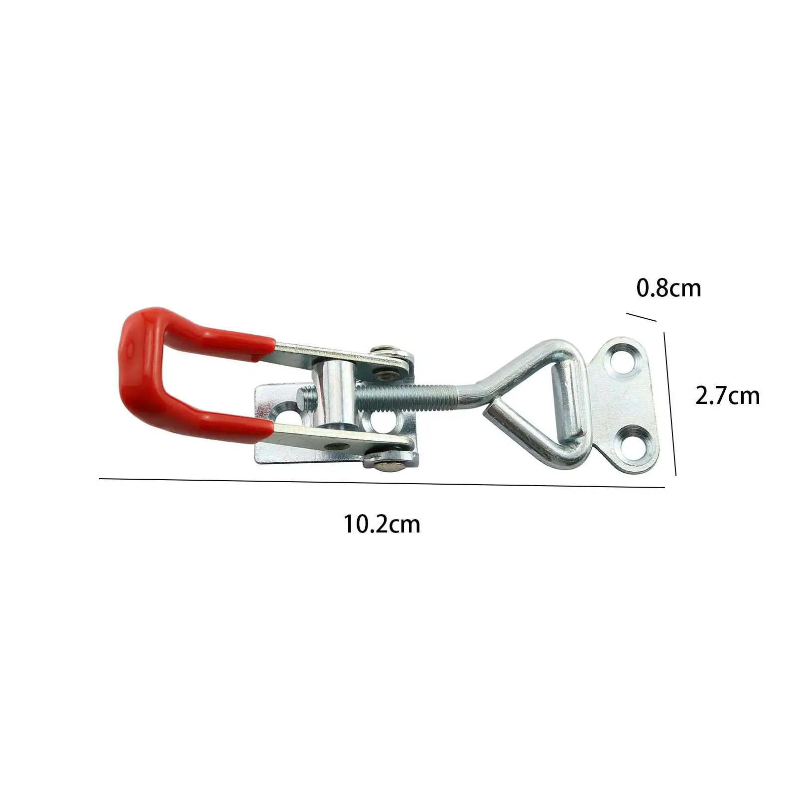 4x Toggle Latch Clamp Locks Home Pull Hasp Latch Quick Release