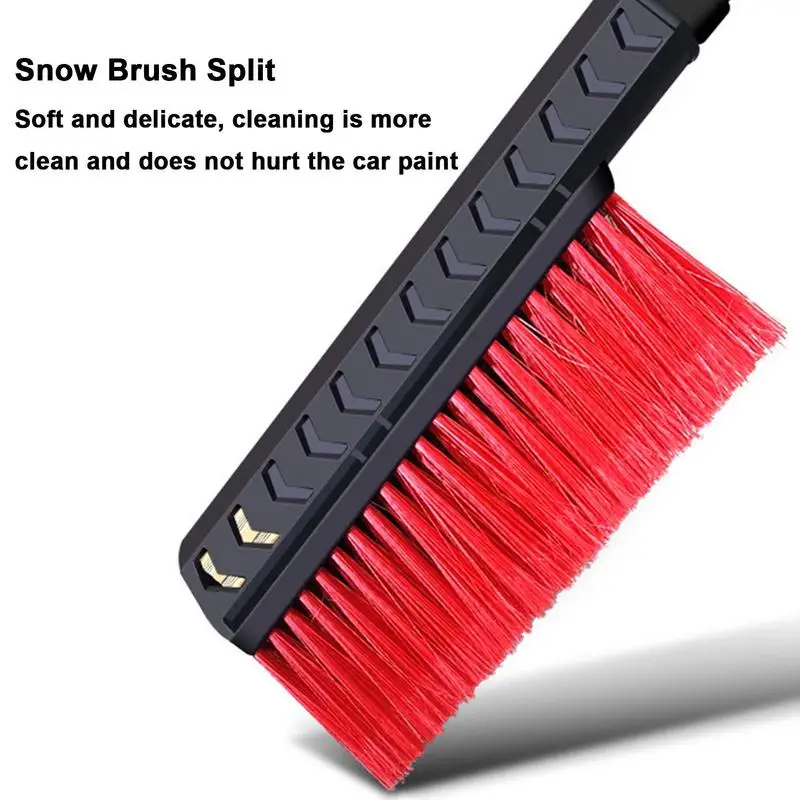 Snow Brush For Car Retractable Car Snow Brush Broom With 5-Layer Bristles  Ice Scrapers For Car Windshield Car Snow Scraper - AliExpress