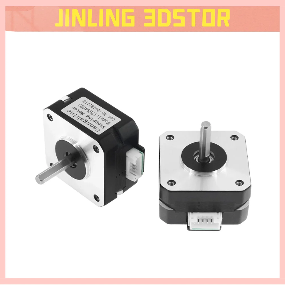 Motor Deslizante Nema17 17hs4023 para Extrusora de Impressora 3d Chumbo Nema 17 22 mm 42x42x23 mm 1.0a 12v 14n. cm Gravador do Laser do Cnc