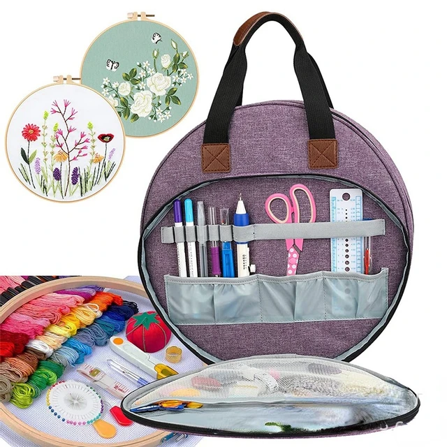 Project Bags Cross Stitch  Diy Embroidery Floss Storage - Diy Apparel &  Needlework Storage - Aliexpress