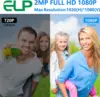 ELP 1080P USB 3.0 Webcam Manual Varifocal CS Lens IMX291 Low Light Camera 2MP 50fps High Speed Zoom USB PC Camera For Computer 2