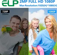 ELP 1080P USB 3.0 Webcam Manual Varifocal CS Lens IMX291 Low Light Camera 2MP 50fps High Speed Zoom USB PC Camera For Computer 2
