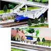 50/100pcs 1:87 HO Scale People Passengers Model Trains Architectural Painted Figurines Stand/Seat Pose Person Models 6