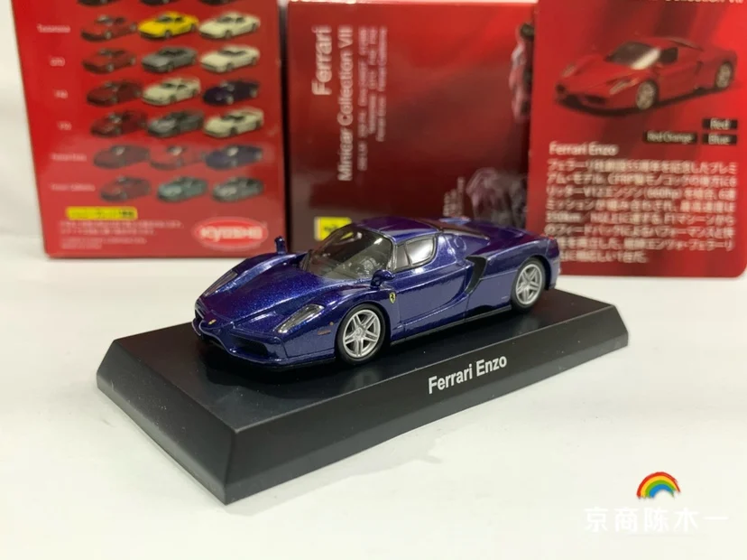 

1/64 KYOSHO Enzo Collect die casting alloy assembled trolley model