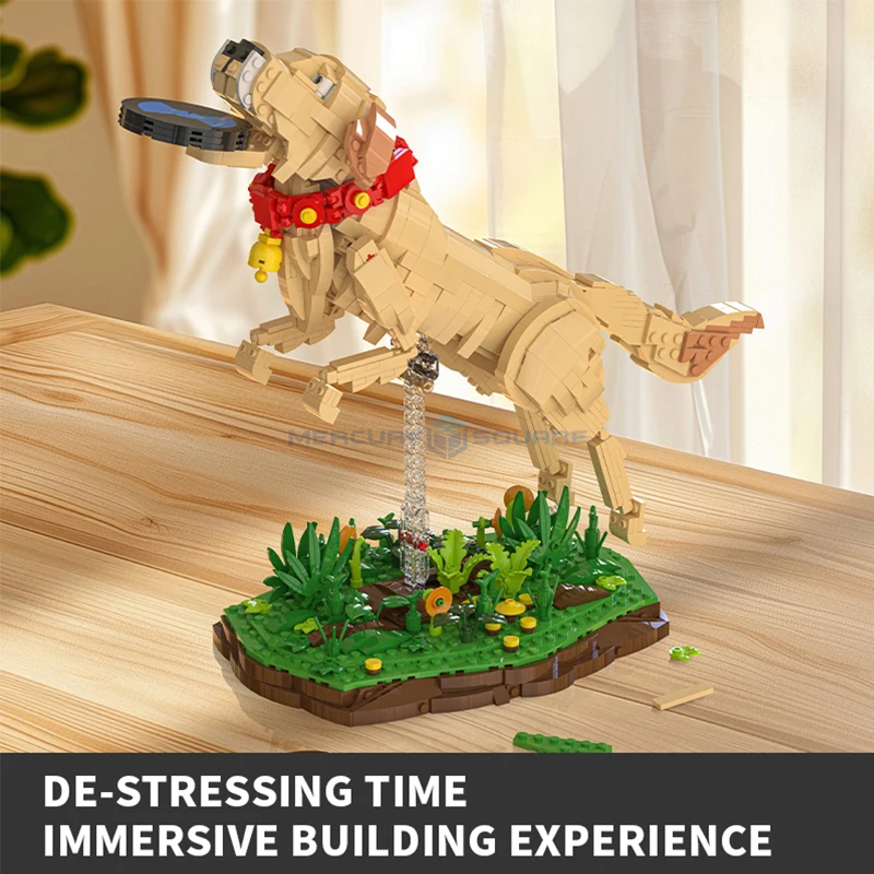 Labrador Retriever Model Close-up