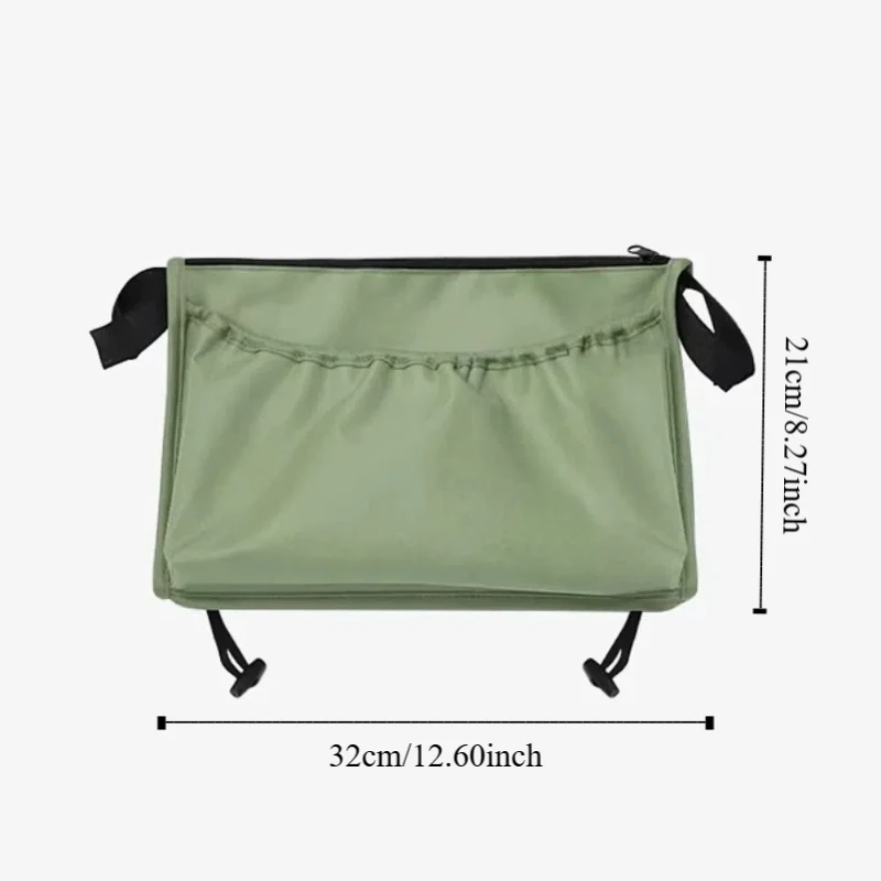 Multifunction Stroller Storage Bag Large-capacity Waterproof Stroller Hanging Bag Diaper Bottle Oxford Cloth Mommy Bag