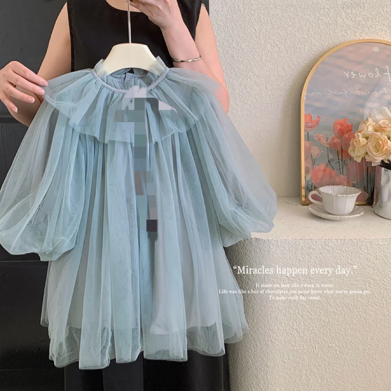 Girls' Spring and Autumn Western Style Mori Style Princess Dress girls dress,princess costume,kids clothes