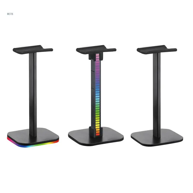 

Tabletop Gaming Earphone Stand Stable Anti Slip Headphone Mount Easy Installation Headset Display Bracket for Home Dropship
