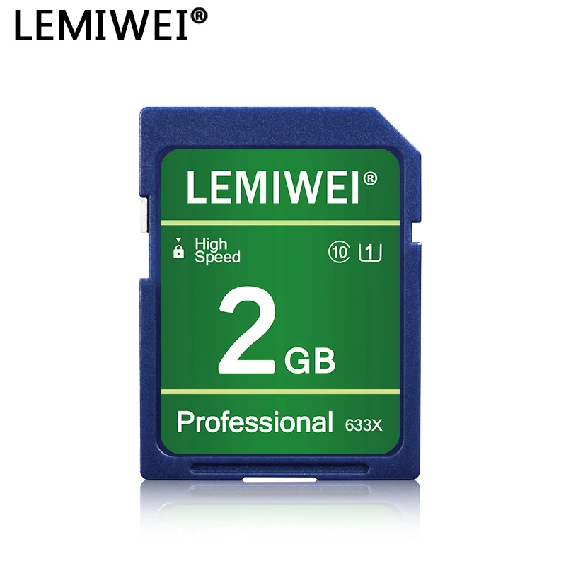 LEMIWEI ī޶  ī, 256MB 512MB SD ī, 1GB 2GB   633X SD ī, Ŭ 10 U1 UHS-I ޸ ī