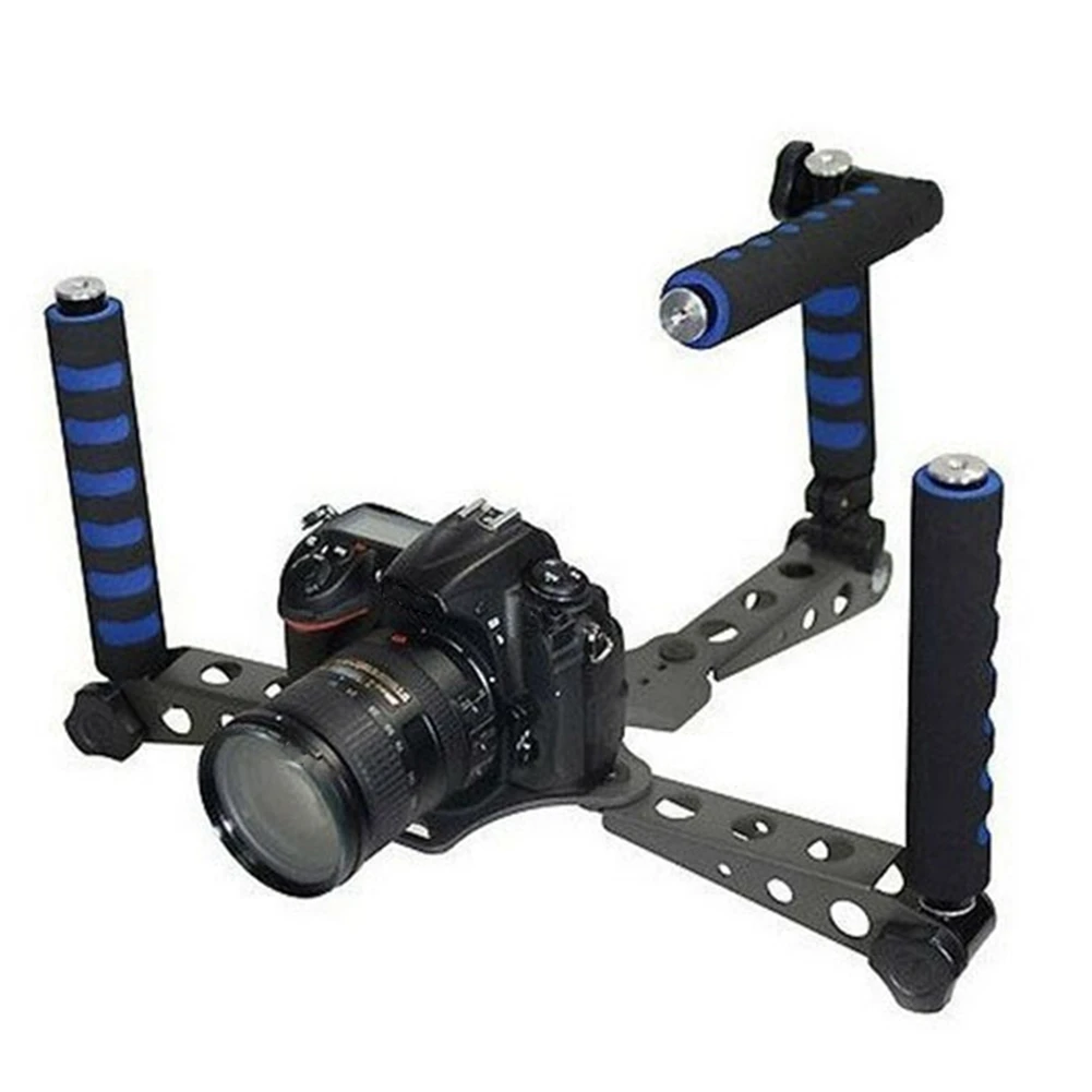 DSLR 필름 제작 시스템 접이식 숄더 마운트 스태빌라이저, 캐논, 니콘,  DSLR 카메라용