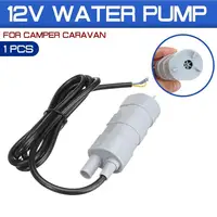 Pompe à eau Submersible haute pression RV DC 12V, Micro moteur, pour fontaine de jardin, Aquarium, été 3