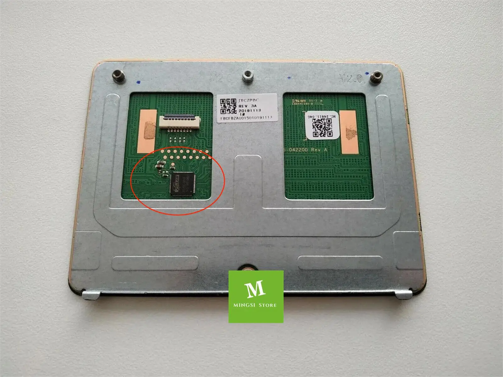 Touchpad Preto para Acer Aspire A515 A51554 A515-54g A315-55 56 Hgln7.001 56 Hgln7.002 - Imagem 2
