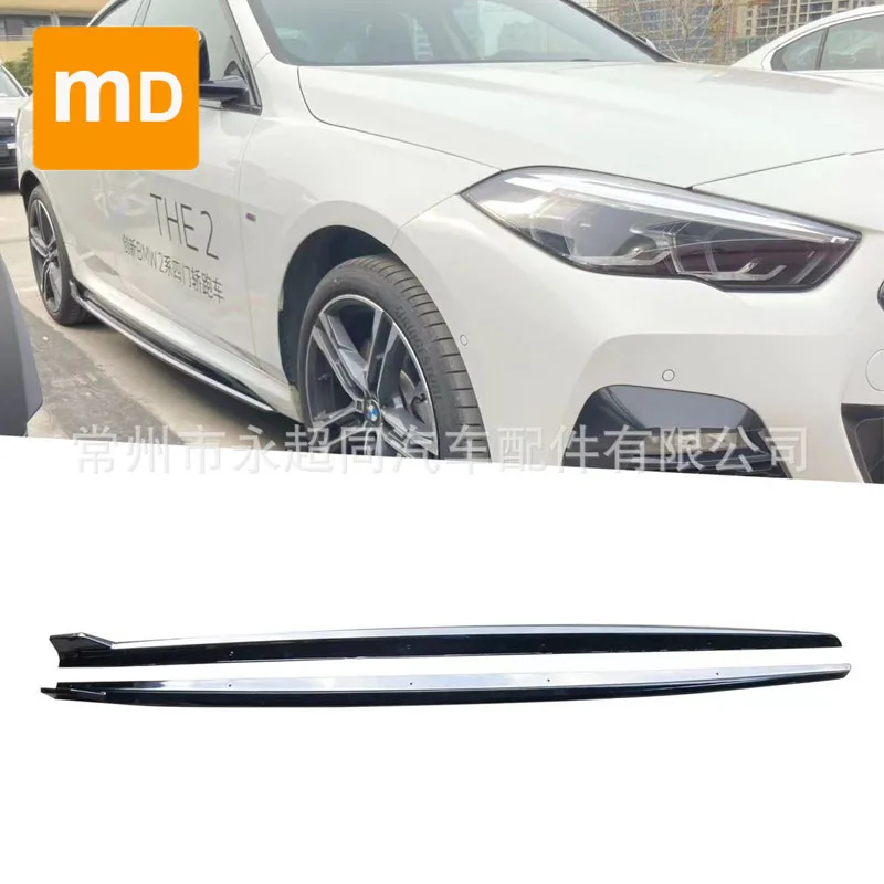 For 2021-2022 BMW 2 Series 4-door F44 Side Skirts Car Extensio Rocker Panels Splitter Spoiler Diffuser Body Kit Car Accessories