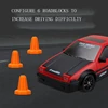 2.4G RC CAR With LED Light 4WD Remote Control Drift Cars Professional Racing Toys GTR Model AE86 for Children Christmas Gifts 3