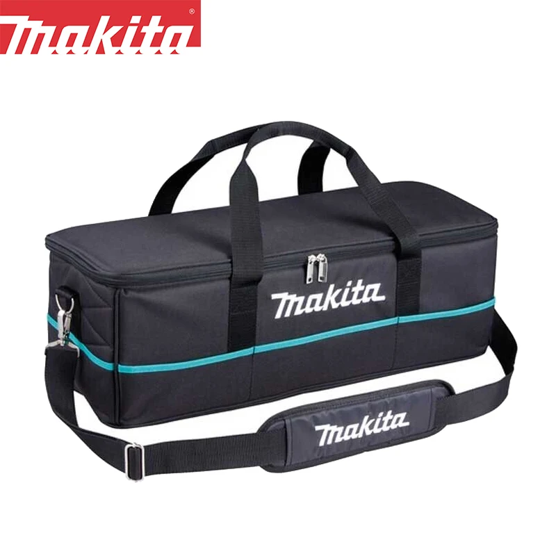 

Makita 199901-8 Rod Vacuum Cleaner Tool Bag 4 Inside Pockets Lid Storage Detachable Shoulder Strap Shelter Tool