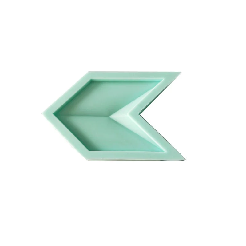 Floor Tiles Foot Mold Cement Fair-Faced Concrete Garden Nordic Geometric Stone Wall Paste Silicone Mold