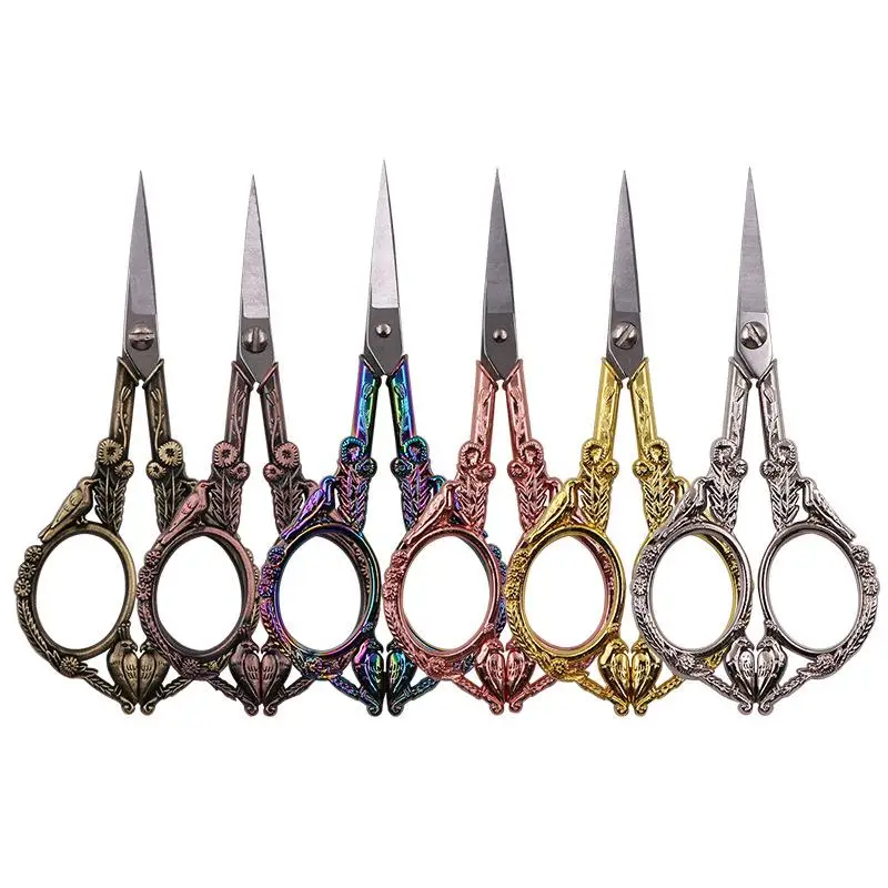 Tailor's Stainless Steel Scissors for Cross Stitch Cutting Embroidery Sewing Handcraft DIY